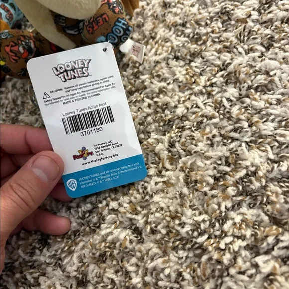 Warner Bros. Looney Tunes Plush Set - Blue and Brown Road runner @ wile e coyote - Picture 8 of 10